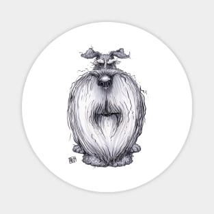 Schnauzer Dog Magnet